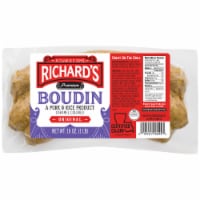 Richard's® Cajun Country Premium Boudin Sausages Perspective: Main