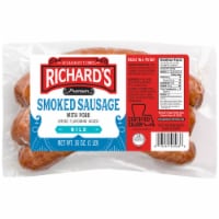 Richard's® Premium Mild Pork Smoked Sausage Perspective: Main