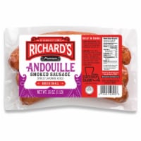 Richard's® Original Premium Hickory Smoked Andouille Sausage Perspective: Main