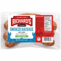 Richard's® Premium Geen Onion Smoked Sausage with Pork Perspective: Main