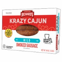 Richard's® Crazy Cajun® Mild Smoked Sausage Perspective: Main