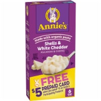 Annie's White Cheddar Shells Mac N Cheese Macaroni and Cheese Dinner