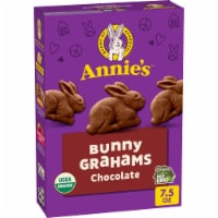 Annie's Organic Chocolate Bunny Graham Snacks Perspective: Main