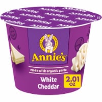 Annie’s Organic White Cheddar Microwave Mac N Cheese Macaroni and Cheese Dinner Cup