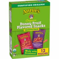 Annie's Organic Bunny Fruit Snacks Gluten Free Variety Pack