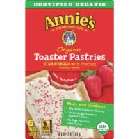 Annie's Organic Strawberry Toaster Pastries with Frosting 6 Count Perspective: Main