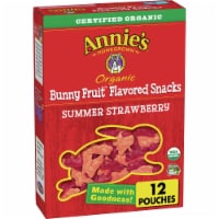Annie's™ Organic Gluten Free Summer Strawberry Fruit Flavored Bunny Fruit™ Snacks