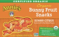 Annie's Organic Sunny Citrus Bunny Fruit Snacks Perspective: Main