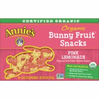 Annie's Organic Pink Lemonade Bunny Fruit Snacks Perspective: Main