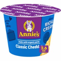 Annie's™ Deluxe Rich & Creamy™ Shells & Classic Cheddar Microwavable Mac N Cheese