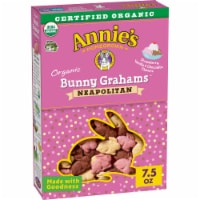 Annie's™ Organic Neapolitan Strawberry Vanilla and Chocolate Flavored Bunny Grahams™ Snacks