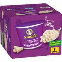Annie’s Organic White Cheddar Microwave Mac N Cheese Macaroni and Cheese Dinner Cups