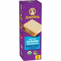 Annie's Organic B-Day Cake Graham Sandwich Cookies Perspective: Main