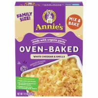 Annie's™ White Cheddar Shells Oven Baked Mac N Cheese Macaroni and Cheese Dinner Perspective: Main
