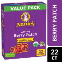 Annie's Organic Berry Patch Bunny Fruit Flavored Snacks Perspective: Main