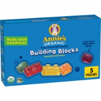 Annie's™ Organic Gluten Free Building Blocks Fruit Flavored Snacks Perspective: Main