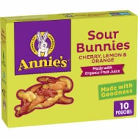Annie's Sour Bunnies Fruit Flavored Snacks Perspective: Main