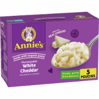 Annie's White Cheddar Shells Mac N Cheese Macaroni and Cheese Dinner, 6 oz  - Kroger