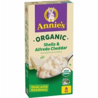 Annie's Organic Shells and Alfredo Cheddar Macaroni and Cheese Perspective: Main