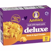 Annie's Aged Cheddar & Organic Pasta Deluxe Mac N Cheese