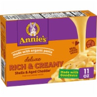 Annie's Aged Cheddar & Organic Pasta Deluxe Mac N Cheese