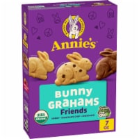 Annie's™ Organic Friends Bunny Chocolate Chip Chocolate & Honey Graham Snacks
