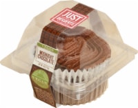 Just Desserts Vegan Midnight Chocolate Cupcake