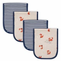 Gerber® 4-Pack Fox Terry Burp Cloths in Off-White Perspective: Main