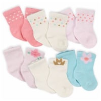 Gerber® Wiggle-Proof™ Crew Socks - Assorted Pastels