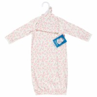 Gerber® Gown and Cap - Pink Floral