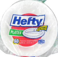 Hefty Foam Compartment Foam Plate Perspective: Main