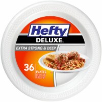 Hefty Deluxe Extra Strong & Deep 8.86-Inch Plates