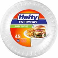Hefty Everyday Soak Proof Foam Plates - White