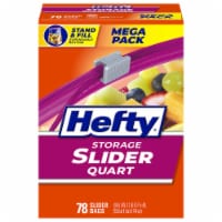 Hefty® Storage Quart Slider Bags Perspective: Main