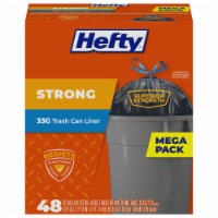 Hefty® Strong Multipurpose 30-Gallon Large Drawstring Trash Bags Mega Pack,  56 ct - Pay Less Super Markets