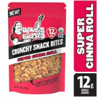 Dave's Killer Bread® Super Cinna Roll™ Crunchy Snack Bites Organic Snacks Perspective: Main