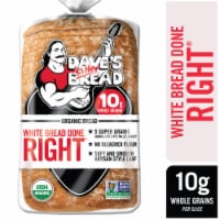 Dave's Killer Bread White Bread Done Right Artisan-Style Organic White Bread