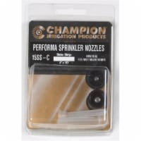 Champion 7114069 Plastic Sprinkler Nozzle, Black - Pack of 2