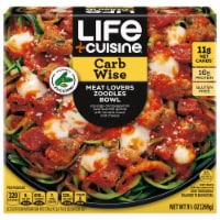 Life Cuisine Meatlovers Zoodles Bowl Frozen Entrée