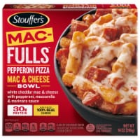 Stouffer's® MAC-FULLS™ Pepperoni Pizza Mac and Cheese Frozen Meal Perspective: Main