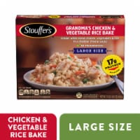 Stouffer's Large Size Grandma's Chicken & Vegetable Rice Bake Frozen Meal