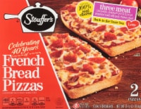 Stouffer's Three Meat French Bread Frozen Pizza Perspective: Main