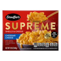 Stouffer’s Supreme Shells and Cheese Cheddar Cheese Boxed Mac & Cheese Dinner Kit Perspective: Main