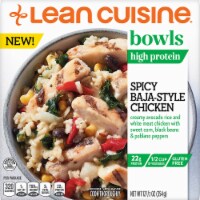 Lean Cuisine Bowls Spicy Baja Style Chicken Frozen Meal Perspective: Main