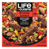 Life Cuisine Korean Style BBQ Beef Bowl Frozen Meal