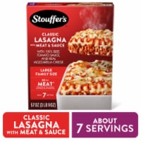 Stouffer's® Classics Lasagna with Meat & Sauce Family Size Frozen Meal