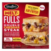 Stouffer's® Meat-Fulls® Double Cheddar Steak Frozen Sandwiches Perspective: Main