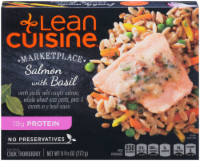 Lean Cuisine Marketplace Salmon With Basil Perspective: Main