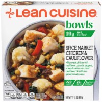 Lean Cuisine Bowls Spice Market Chicken and Cauliflower Frozen Meal Perspective: Main