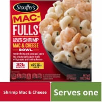 Stouffer's Mac-Fulls Creamy Garlic Shrimp Mac & Cheese Bowl